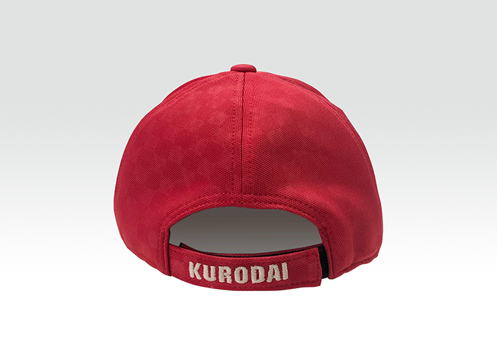 GS アスリートキャップ RED 後ろ