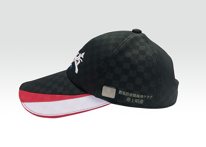 GS アスリートキャップ BLACK 側面
