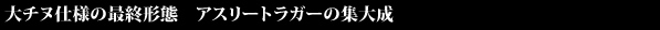 大チヌ仕様の最終形態　アスリートラガーの集大成